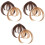 6 Unidades Extensiones De Con Clips Para Mujer 5