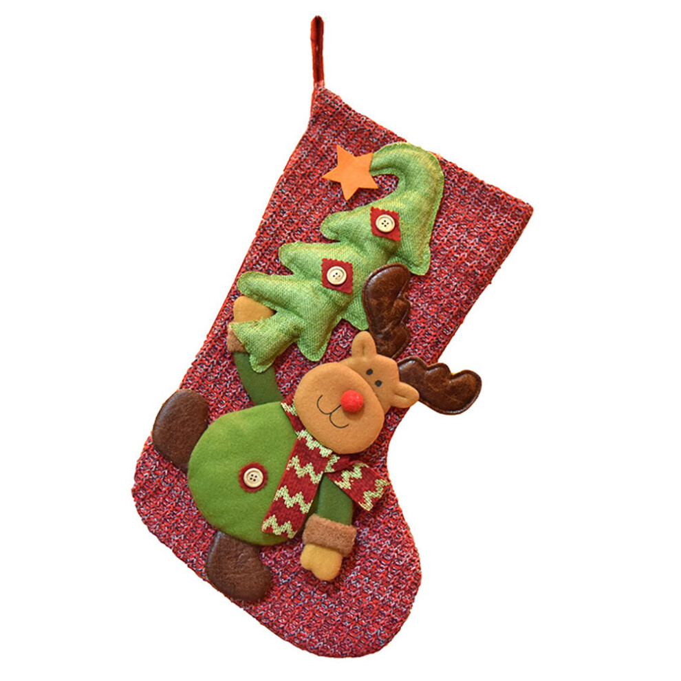 ŚWiąTeczna Skarpetka Prezentowa Torba Z PłóTna Dekoracja-image