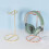 1Pc Practical Golden Alloy Headset Bracket Stable Holder for Desk Use 3