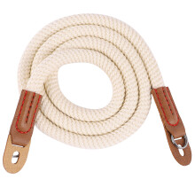 Camera Strap Vintage Beige Katoen Comfortabel Antislip Neklint