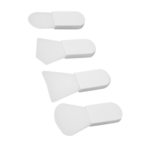 4 Spazzole in Silicone per Maschera Facciale in Argilla