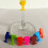 8 Pezzi Identificatore Bicchiere Vino In Silicone Misti 6