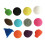 24 Pezzi Etichette In Silicone Per Da Vino Con Marker 8