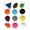 24 Pezzi Etichette In Silicone Per Da Vino Con Marker 9