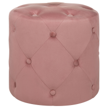 Pouffe COROLLA Velvet Pink