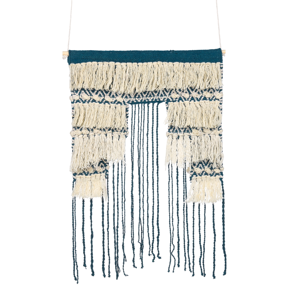 Fabric Wall Hanging NADRA Cotton 77 cm Light Beige-image-OPC-PCWH9TG-NEW