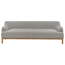 Sofa 3 Seater SOSJO Fabric Light Grey