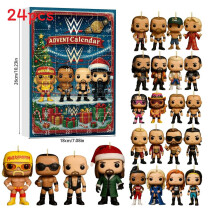 (WWE Champion)Calendrier de l'avent Noël thème ferme série espace boîte aveugle 24 jours compte à rebours