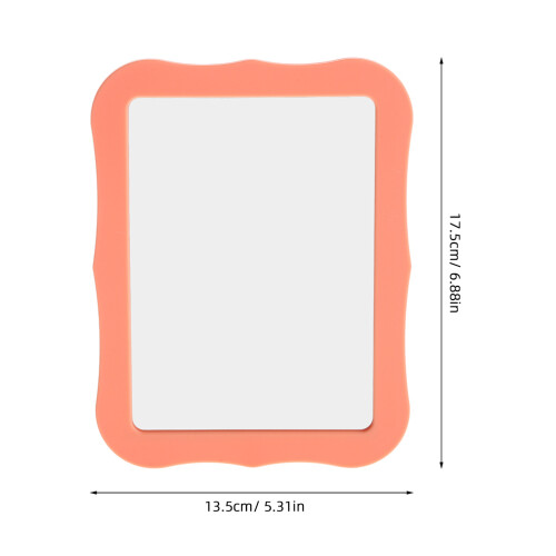 2Pcs Locker Mirror Magnet Orange with High Definition 1