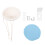 1 Set Beige Verstopplaats Vogels 6