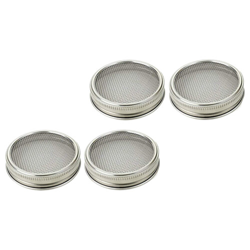 4St Spruitdeksels Rvs, Universele Huis Accessoires Met Filter