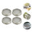 4St Spruitdeksels Rvs, Universele Huis Accessoires Met Filter 6
