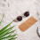 Khaki Zachte Leren Brillentas Multifunctioneel Elegant Design 6