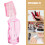2pcs Refillable Lip Gloss Tubes Twist Shape Lipstick Containers 9