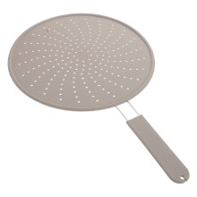 Tela Antiespírito De Silicone Para Frigideira Com Alça E
