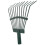 Rake De Plástico Para Jardinagem, Folhas E Gramados 10