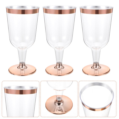 6 Unidades De Plástica Desechable Para Bebidas, 180 Ml 1