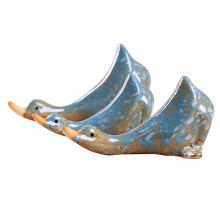 3Pcs Vivid Duck Enfeite Cerâmico Paisagem Para Piscina