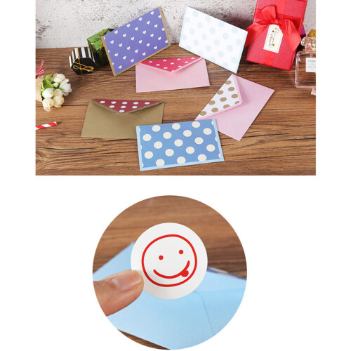 60 Unidades Envelopes Românticos Papelaria Escritório 2