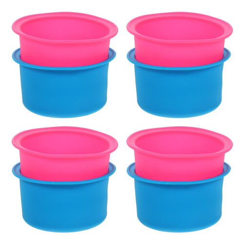 8 Unidades Para Derretimento De Cera Com Panela Silicone 1