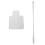 2 Stuks Transparant Acryl Make-up Palet Met Handvat 5