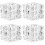 4 Stuks Dappen Beker Voor Nail Art 7