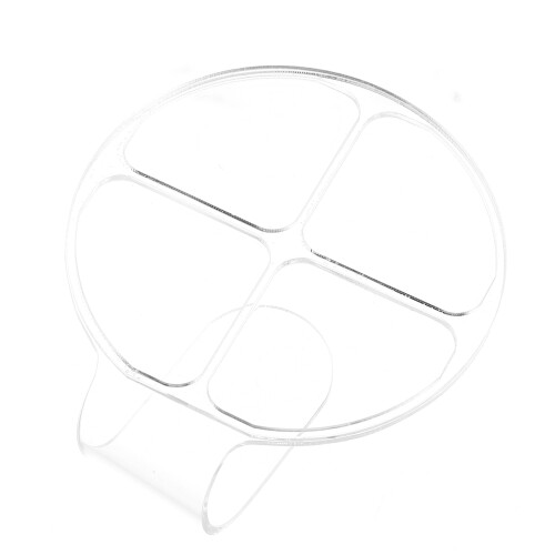 Transparente Acryl Mengpalet Voor Handheld Make-up 1