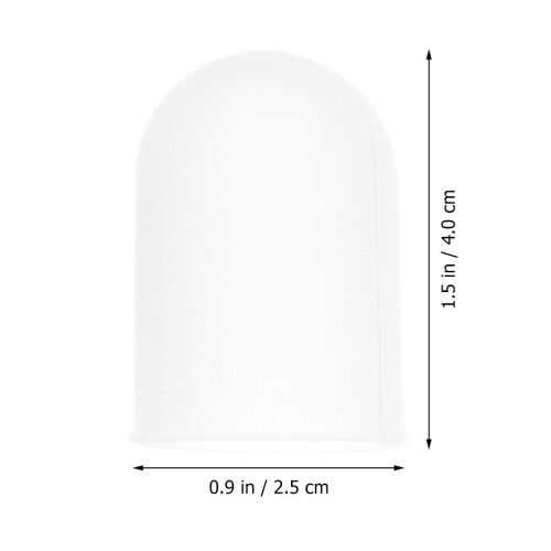 5 St Silicone Vingertop Beschermers Ringen 2