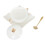1 Set Stijl Relief Dubbele Handgreep Dessert Opbergkom 6