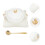 1 Set Stijl Relief Dubbele Handgreep Dessert Opbergkom 4
