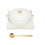 1 Set Stijl Relief Dubbele Handgreep Dessert Opbergkom 2