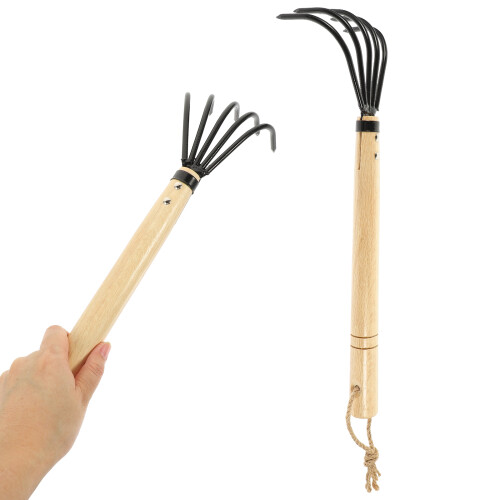 Rake De Mão 5 Dentes Com De Para Escavar Praia