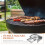 1 Set Draagbare Houtskoolgrill met Verhoogd RVS Rooster 10