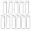 11pcs Garden Stakes Connector Clips Useful Garden Pipe Wire Clips 1