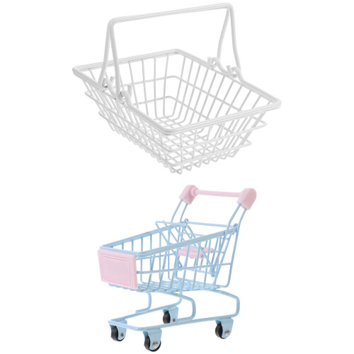 Conjunto De Cesta Mini Para Com Para