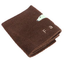 1Pc Luminous Polyester Floor Cushion Non-Slip Brown Home Mat