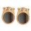 2St Mini Make-Up Spiegel Hout Compact Voor 1
