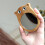 2St Mini Make-Up Spiegel Hout Compact Voor 7