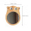 2St Mini Make-Up Spiegel Hout Compact Voor 8