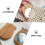 2St Mini Make-Up Spiegel Hout Compact Voor 11