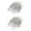 20Pcs Practical Metal Range Hood Filter Net for Home Ventilator 5