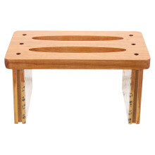 Banco Para De Madera Resistente Antideslizante Pequeño