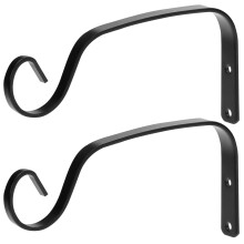 1Set Duurzame Zwarte Wandhaak Voor Houder En