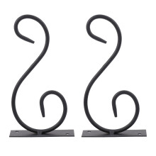 2pcs Metal Hanger Holder For Garden Decoration Iron