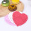 100 Unidades 4 Pulgadas Tableros De Pastel Corazón Base Resistente 4