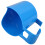Portable Cup Holder Round Cup Holder Plastic Blue 1set 10