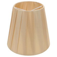 1Pc Golden Fabric Art Lamp Shade Modern Stylish Light Cover for Home