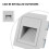 1Pc Led Embedded Outdoor Waterproof Stair Step Light For Home 9
