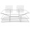 Adhesive Bathroom Shelf Wall Mounted Shower Organizer 1