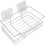 Adhesive Bathroom Shelf Wall Mounted Shower Organizer 10